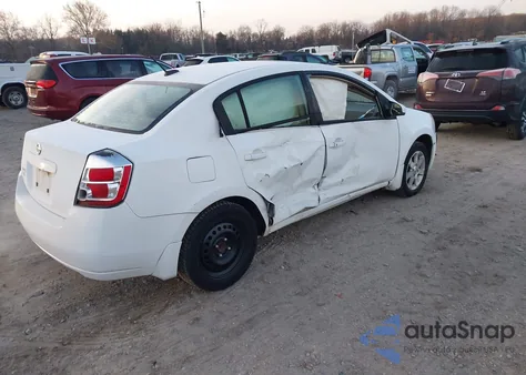 2008 Nissan Sentra 2.0S из США, поврежденный, VIN 3N1AB61E08L718550